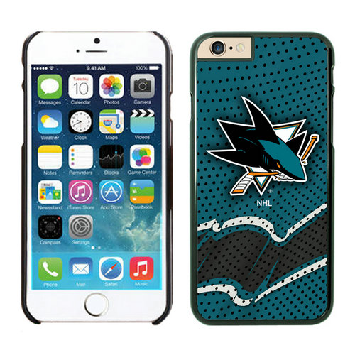 San Jose Sharks iPhone 6 Cases Black04