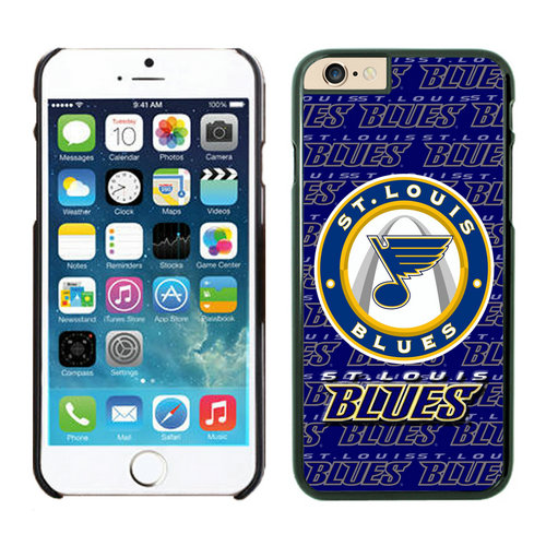 St.Louis Blues iPhone 6 Cases Black