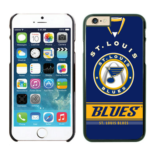 St.Louis Blues iPhone 6 Cases Black02