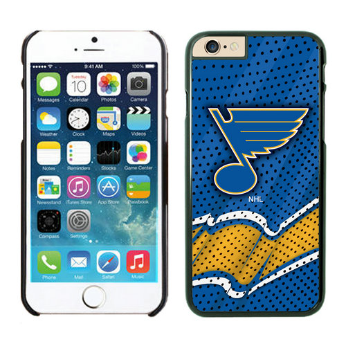 St.Louis Blues iPhone 6 Cases Black04