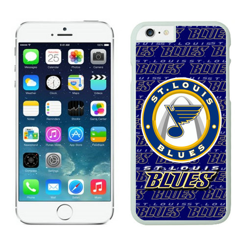 St.Louis Blues iPhone 6 Cases White