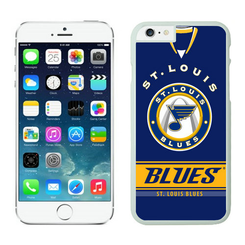 St.Louis Blues iPhone 6 Cases White02