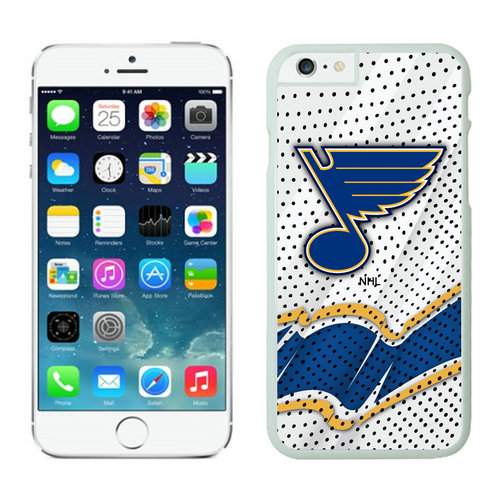 St.Louis Blues iPhone 6 Cases White03