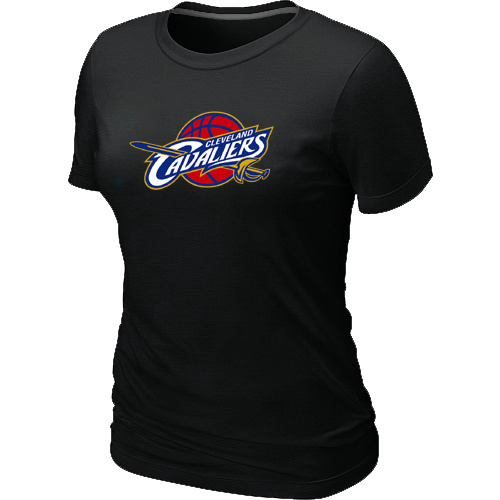 Cleveland Cavaliers Big & Tall Primary Logo Black Women T Shirt