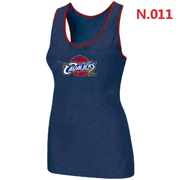 Cleveland Cavaliers Big & Tall Primary Logo Women Blue Tank Top