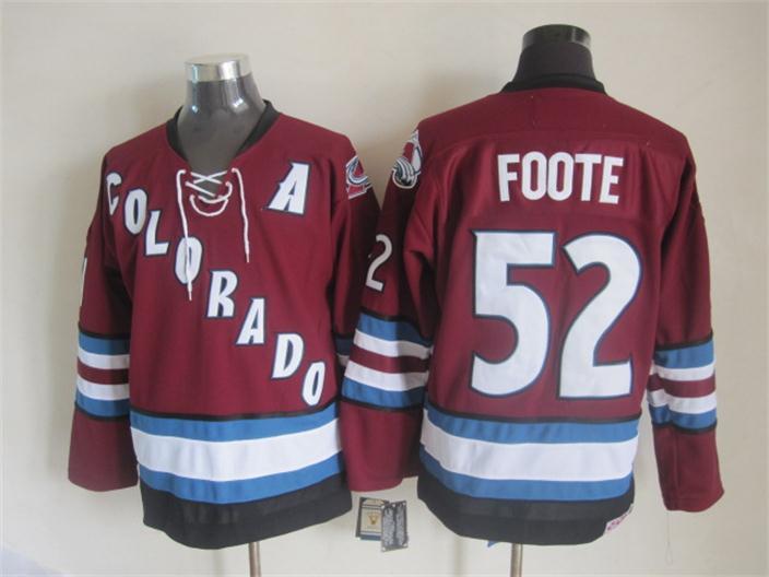 Avalanche 52 Foote A Patch Jersey