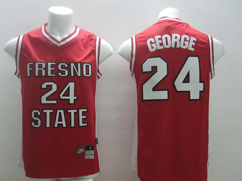 Fresno State 24 George Red New Revolution 30 Jerseys