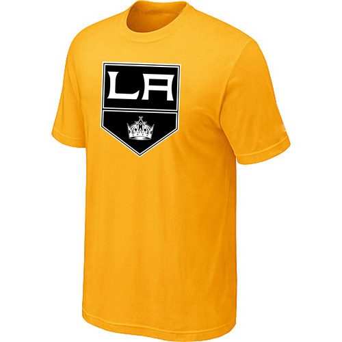 Los Angeles Kings Big & Tall Logo Yellow T Shirt