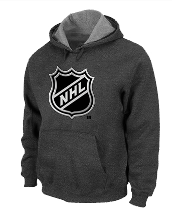 NHL Logo Big & Tall Pullover Hoodie D.Grey
