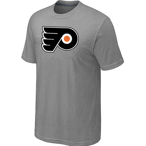 Philadelphia Flyers Big & Tall Logo L.Grey T Shirt