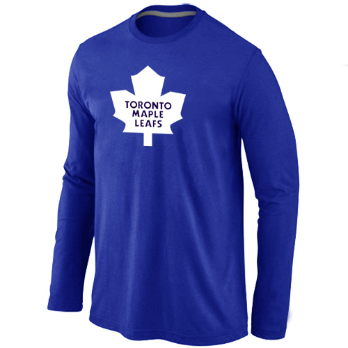 Toronto Maple Leafs Big & Tall Logo Blue Long Sleeve T Shirt
