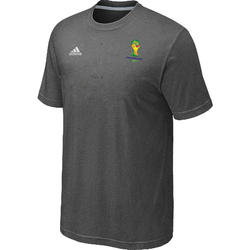 Adidas 2014 FIFA World Cup Men T-Shirt D.Grey