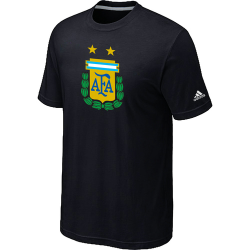 Adidas National Team Argentina Big & Tall Men T-Shirt Black
