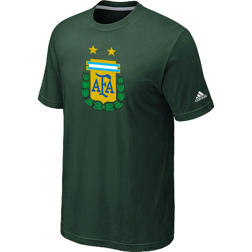 Adidas National Team Argentina Big & Tall Men T-Shirt D.Green