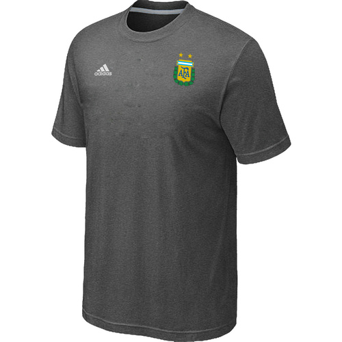 Adidas National Team Argentina Men T-Shirt D.Grey