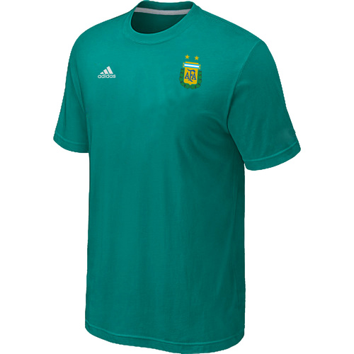 Adidas National Team Argentina Men T-Shirt Green