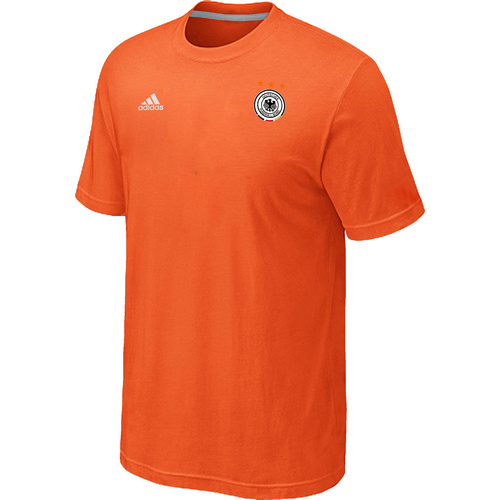 Adidas National Team Germany Men T-Shirt Orange