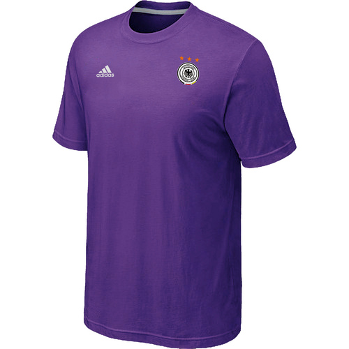 Adidas National Team Germany Men T-Shirt Purple