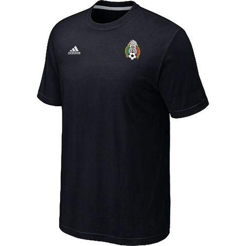 Adidas National Team Mexico Men T-Shirt Black