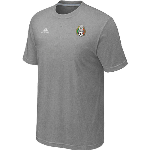 Adidas National Team Mexico Men T-Shirt L.Grey