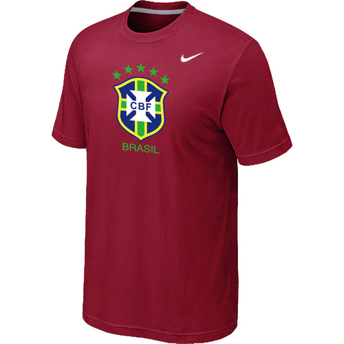 Nike National Team Brazil Big & Tall Men T-Shirt Red