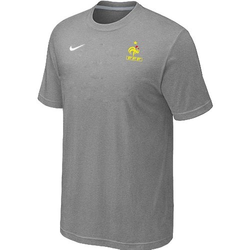 Nike National Team France Men T-Shirt L.Grey