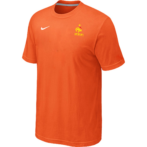 Nike National Team France Men T-Shirt Orange