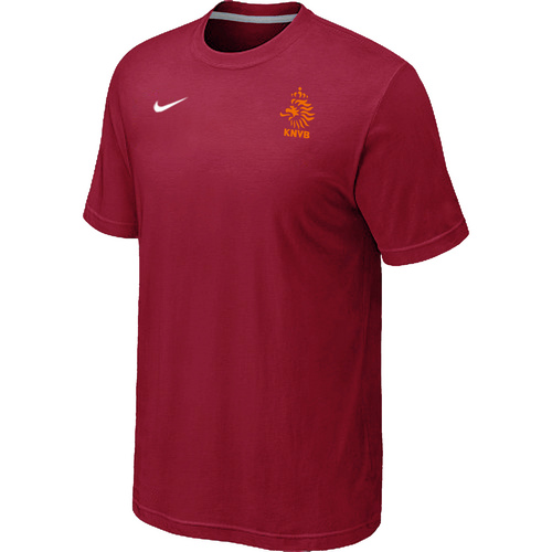 Nike National Team Netherlands Men T-Shirt Red