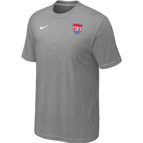 Nike National Team USA Men T-Shirt L.Grey