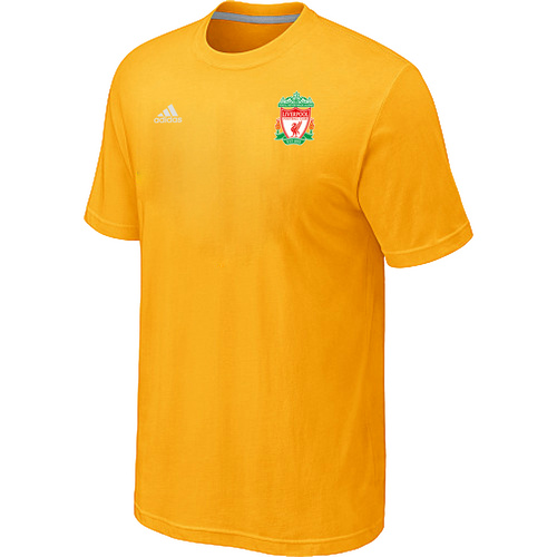 Adidas Club Team Liverpool Men T-Shirt Yellow