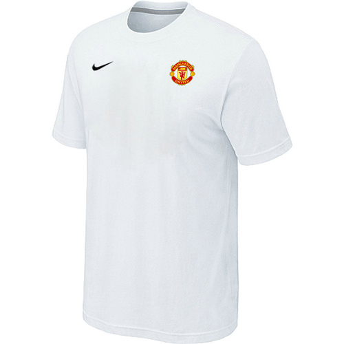 Nike Club Team Manchester United Men T-Shirt White