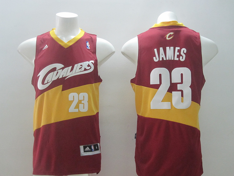 Cavaliers 23 James Red New Revolution 30 Throwback Jerseys