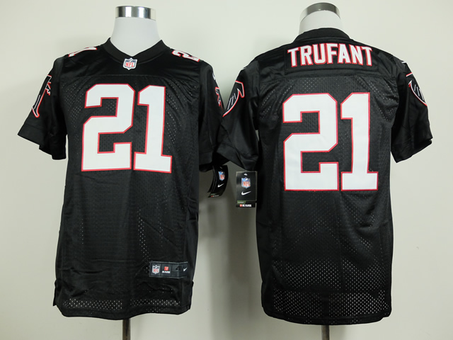 Nike Falcons 21 Desmond Trufant Black Elite Jersey